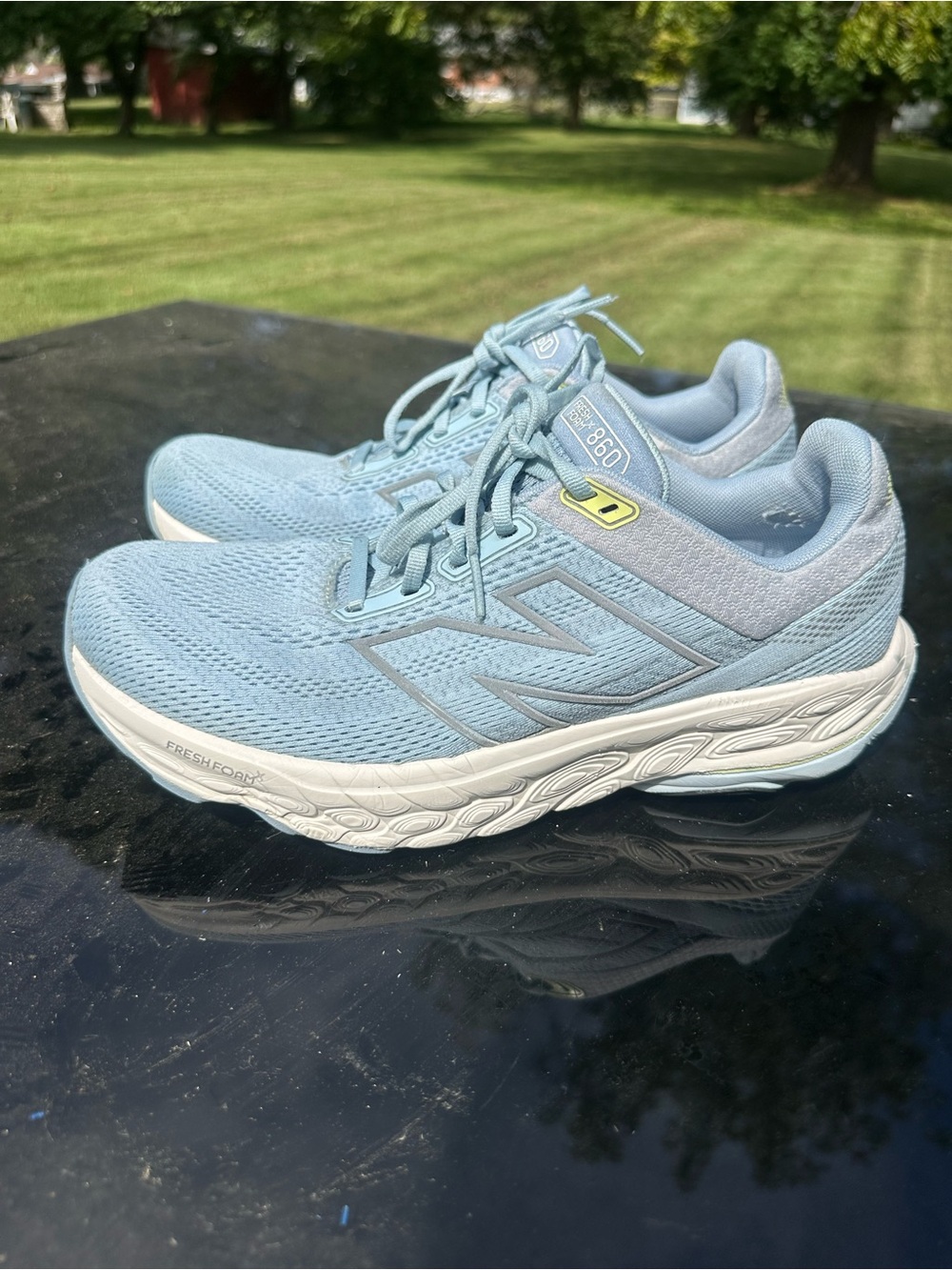 New Balance Men’s Light Blue Fresh Foam Running Sneakers